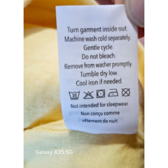 Yellow Gymboree Girls Button-Up Jacket With Daisy Pocket Details Cozy Sm (5-6) - Picture 7 of 7